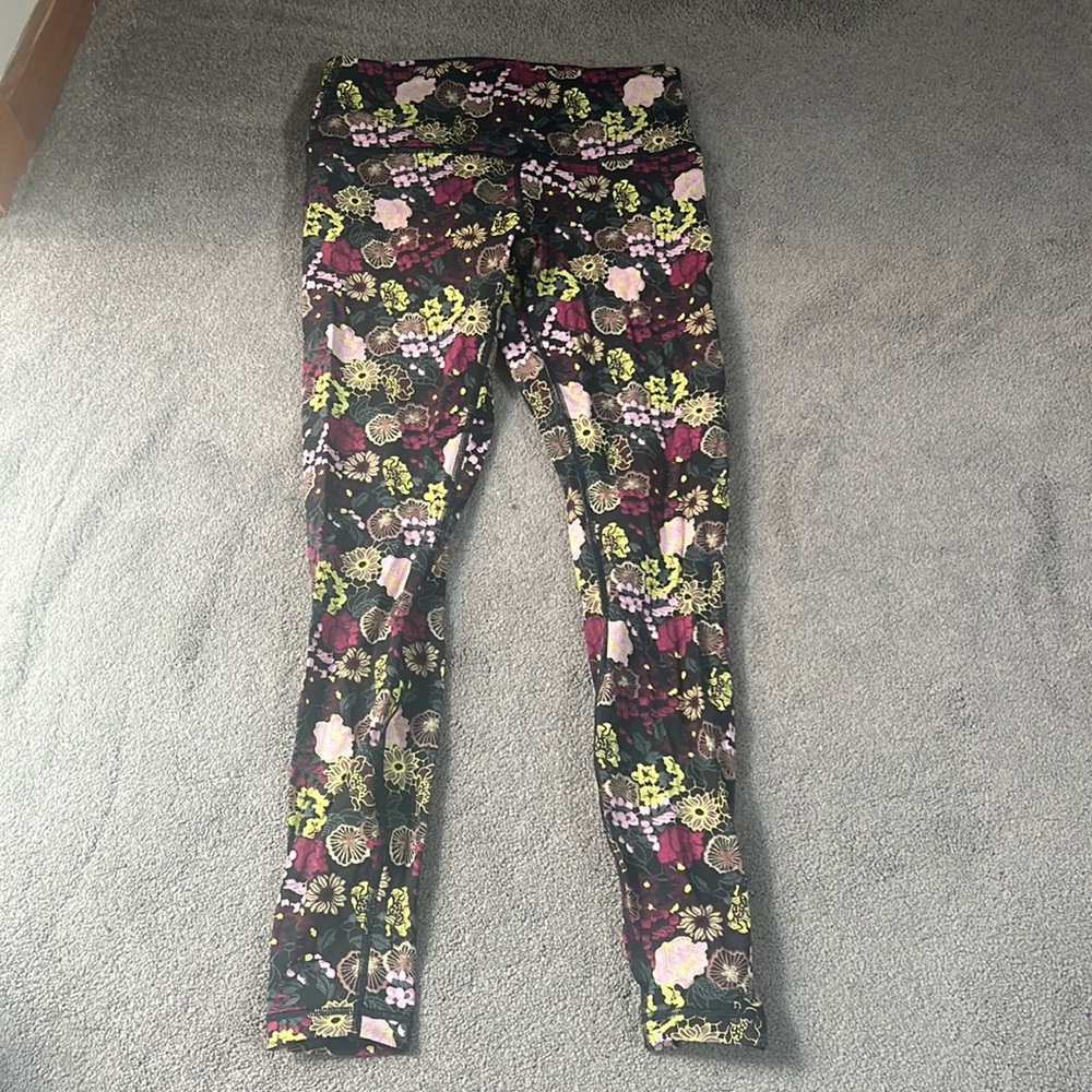 Lululemon floral leggings